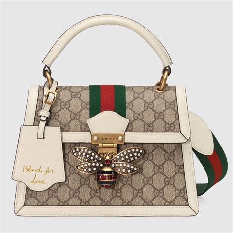 gucci queen margaret white bag|gucci queen margaret bag price.